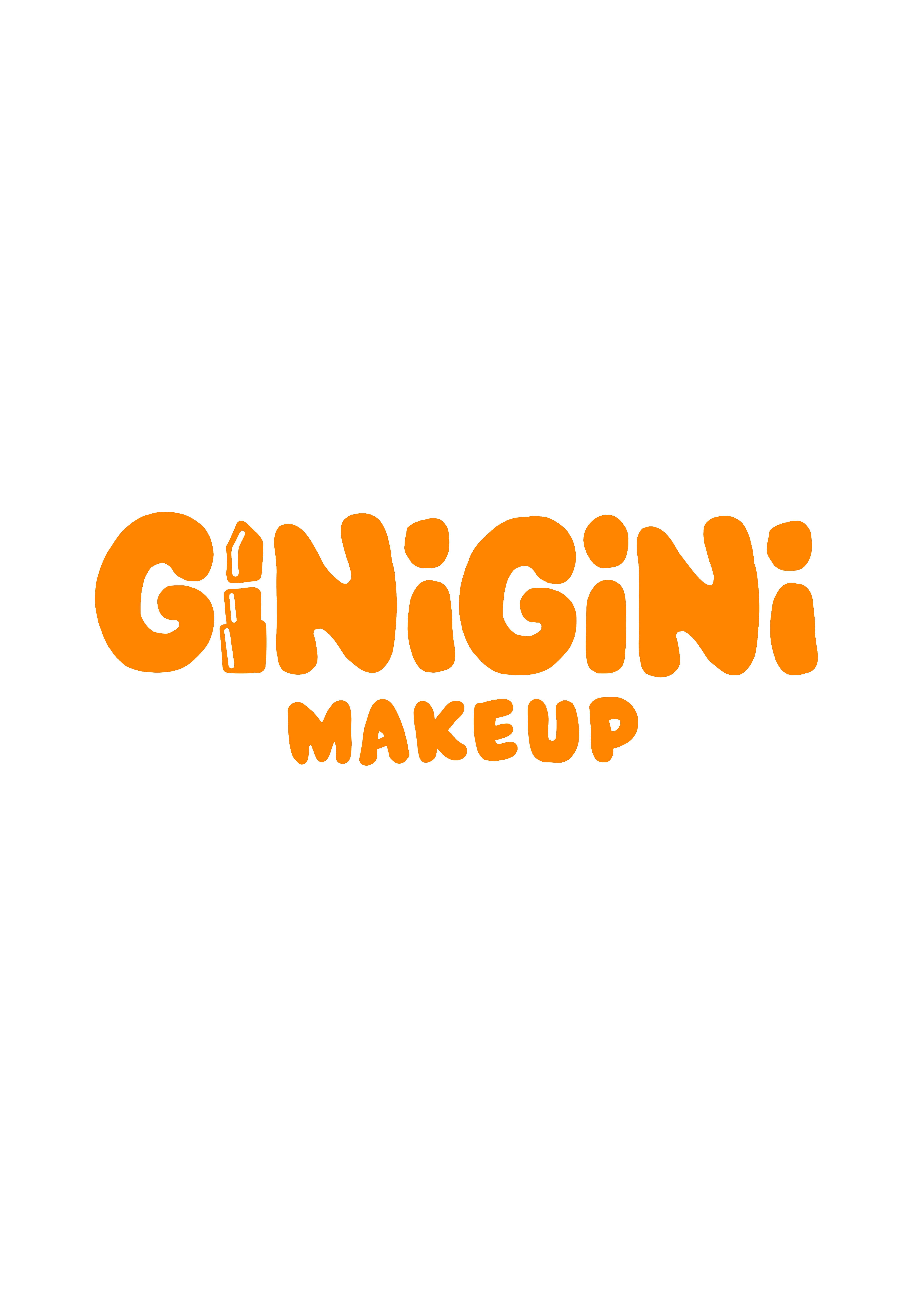 GiniGiniMakeup 品牌標誌